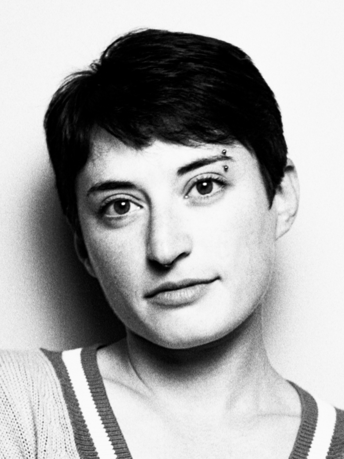 Black and white photograph